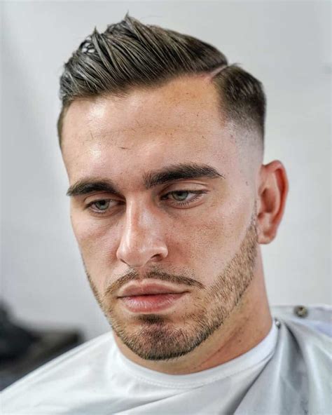 men's fade comb over|More.